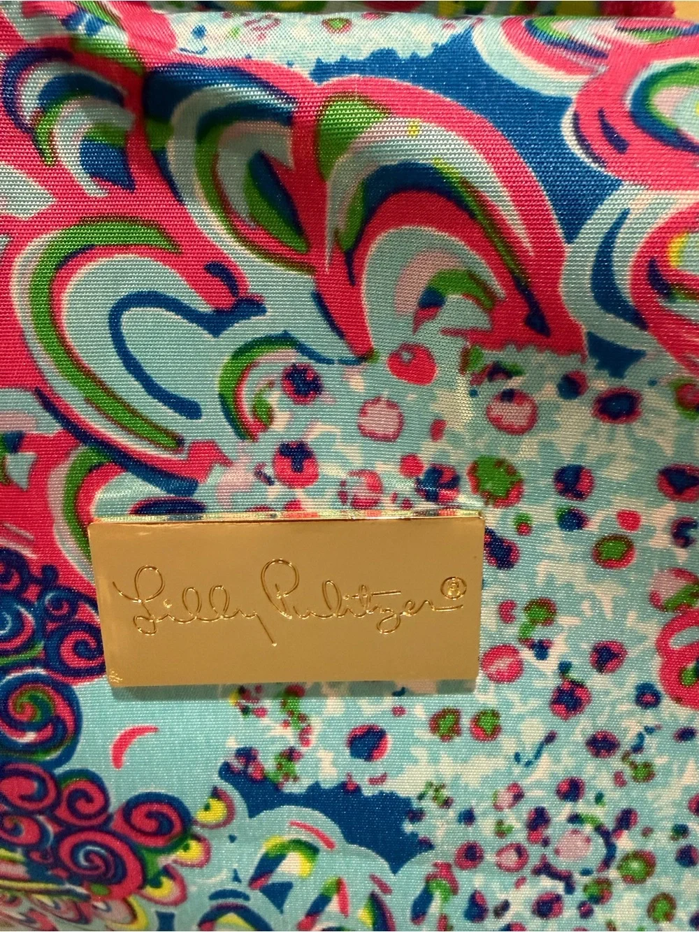 Lilly Pulitzer insulated party cooler in Lilly’s Lagoon print